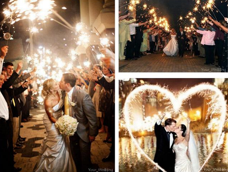 Zimne ognie 70 cm 5 szt.