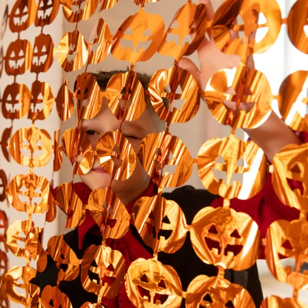 Kurtyna Party Dynie wisząca 100x200 cm Halloween