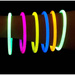Bransoletki łamane świecące FLUO (Glow Stick) MIX 100 szt.
