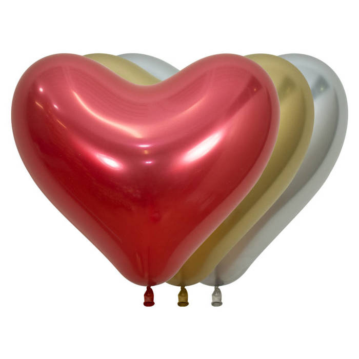 Balon Sempertex Reflex SERCE 14" 12 szt. różne kolory