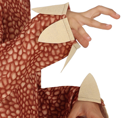 Strój dziecięcy dinozaur brązowy