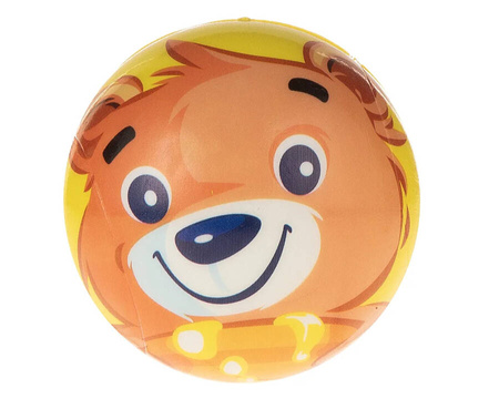Piłka zmyłka Leśna zabawa wzór NIEDŹWIADEK 10 cm