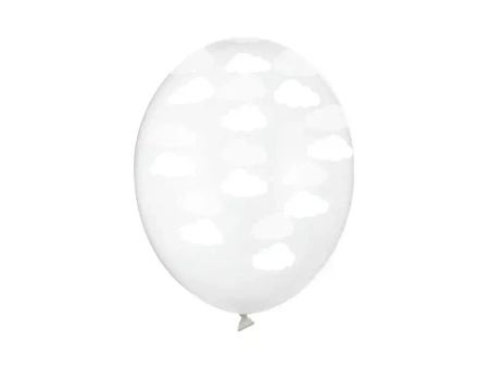 Balon gumowy Chmurki Crystal Clear 30 cm 1 szt.