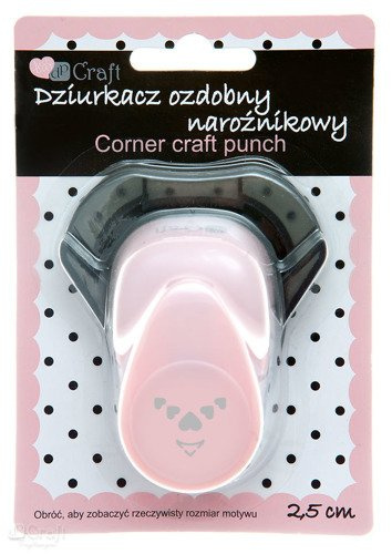 Dziurkacz ozdobny 2,5 cm