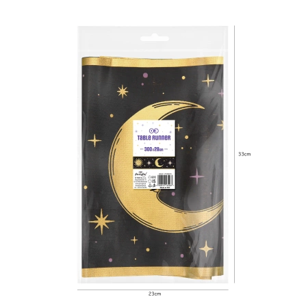 Bieżnik materiałowy Andrzejki Wróżki Magia 300x28 cm