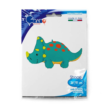 Dinozaur Triceratops balon foliowy 91 cm