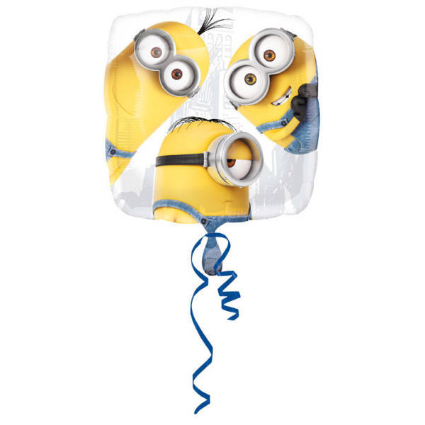 Minionki kwadratowy balon foliowy Anagram 18''