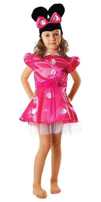 Strój dla dziewczynki Myszka Minnie