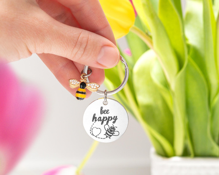 Brelok PSZCZÓŁKA - Bee happy!