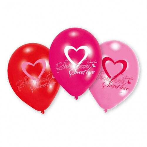 Balony Anagram 9 cali 6 szt Sweet Love