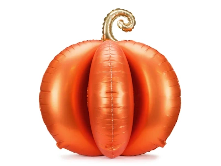 Balon foliowy Dynia stojący 90x90 cm Pomarańczowy