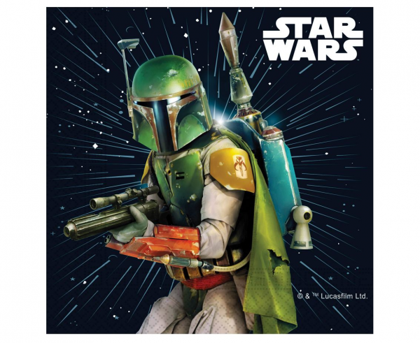 Serwetki papierowe jednorazowe STAR WARS GALAXY Gwiezdne Wojny 20 szt.