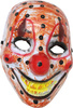 Maska PVC Straszny Klaun uśmiech Halloween