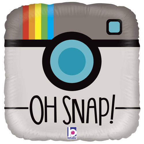 Oh Snap! Insta Kamera Aparat balon foliowy 18"