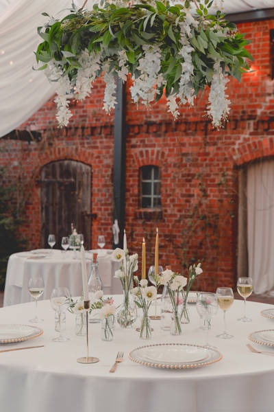 Girlanda Liście wierzby zielona 200 cm