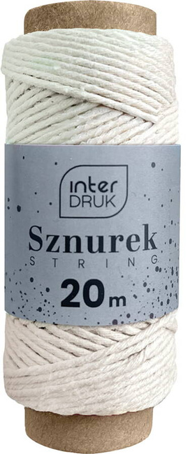 Sznurek na szpulce 20m Satin Gold 4 kolory do wyboru