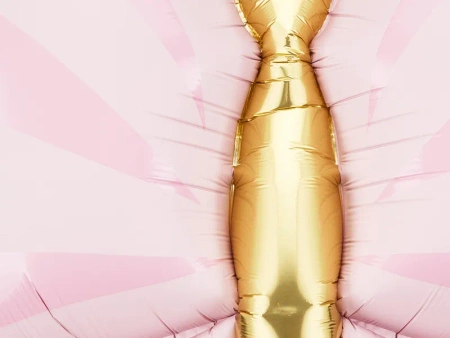 Balon foliowy Motyl, 69x69 cm, różowy