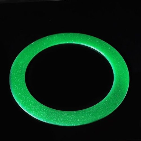 Obręcz żonglerska Glitter Brokatowa 24 cm kolor ZIELONY Mr Babache