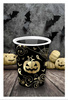 Kubeczki papierowe Dynia Pajęczyny HALLOWEEN 240 ml 6 szt.