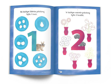 RYSUJĘ I ZGADUJĘ Z KRÓLIKIEM KAZIKIEM KSIĄŻKA KARTY KAPITAN NAUKA