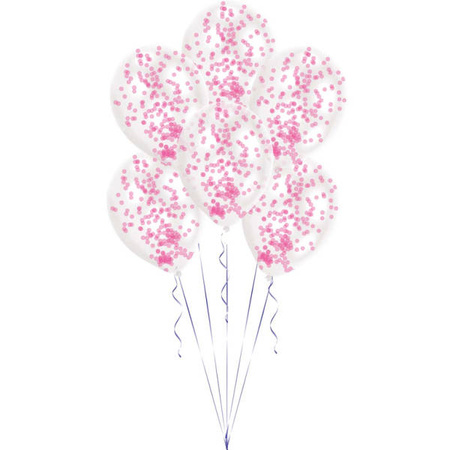 Balony Wybuchowe Konfetti 11 cali 6 szt