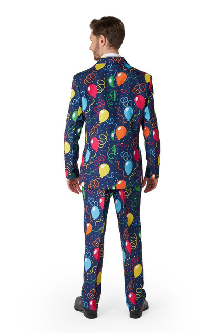 Garnitur męski CONFETTI BALLOONS NAVY zestaw