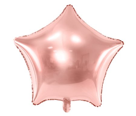 Gwiazdka duża - balon foliowy 70 cm różne kolory