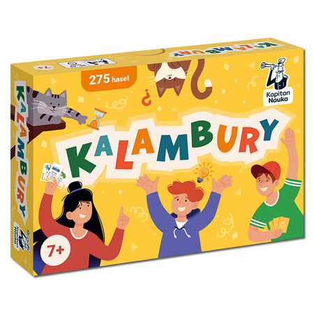 Gra rodzinna towarzyska Kalambury 7+ Kapitan Nauka