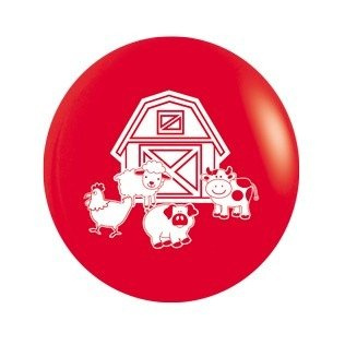 Balony Sempertex Zwierzęta z farmy 12'' 12 szt Mix kolorów