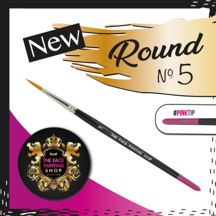 Pędzel okrągły Round 5 - The Face Painting Shop