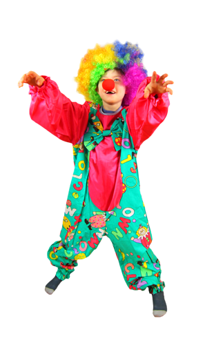 Strój KLAUN dla dzieci