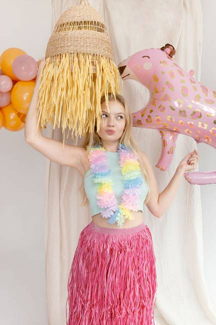 Naszyjnik hawajski, pastelowy, 1,2 m