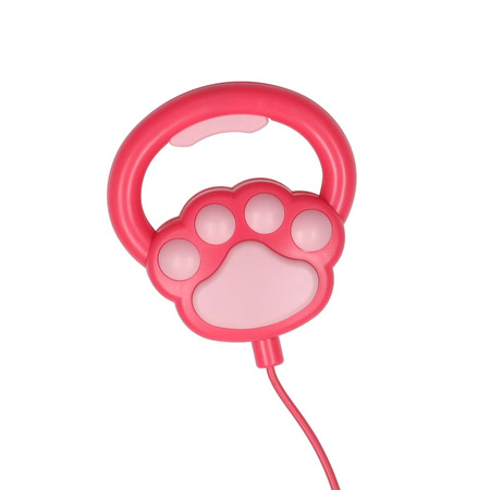 Kotek interaktywny na smyczy miauczy chodzi rusza ogonem szary