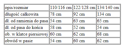 Strój dla dziewczynki KSIĘŻNICZKA BELLA fioletowa