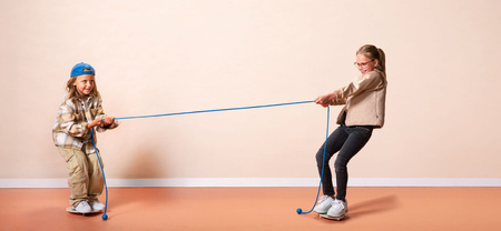 Gra balansująca przeciąganie liny "Tug of Two" BS Toys