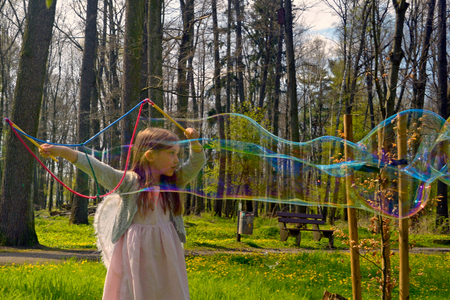 Kijki Sznurek do dużych baniek mydlanych Podwójna Pętelka Leo Creative