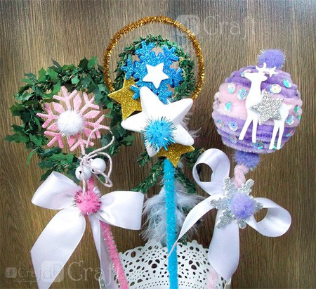 Druciki kreatywne METALIZOWANE 30 cm 40szt