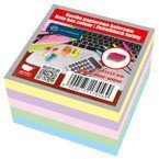 Kostka papierowa kolorowa 85x85x35 mm Klejona