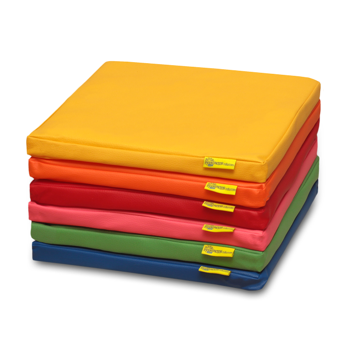 Poduszki kwadratowe EKOSKÓRA bez nadruku zestaw 6 szt. AKSON