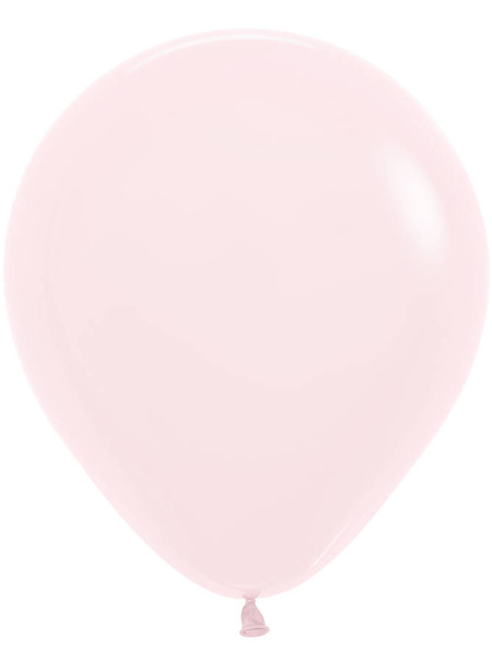 Balon lateksowy 18 cali Sempertex Solid 1 szt. Pastel Pink