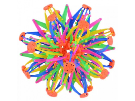 Piłka kula rozkładana kolorowa 17-35 cm