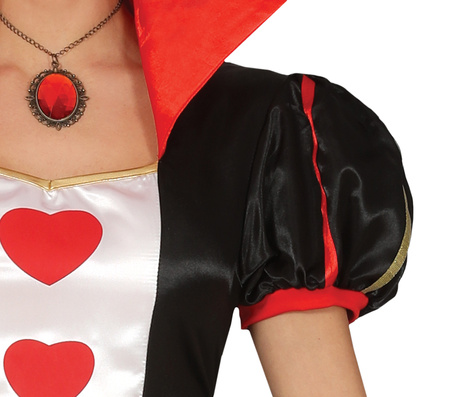 Strój damski królowa Kier - Alicja w Krainie Czarów