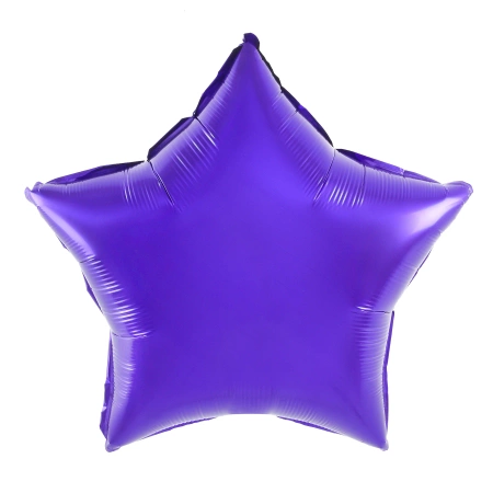 Gwiazdka jednokolorowy balon foliowy 18 cali