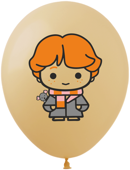 Harry Potter balony gumowe z nadrukiem 7 szt. mix