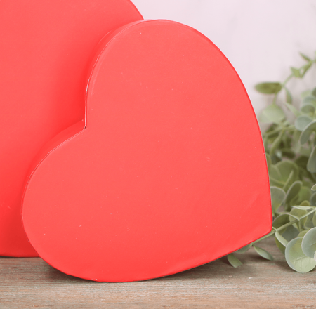 Pudełko prezentowe FlowerBox SERCE czerwone