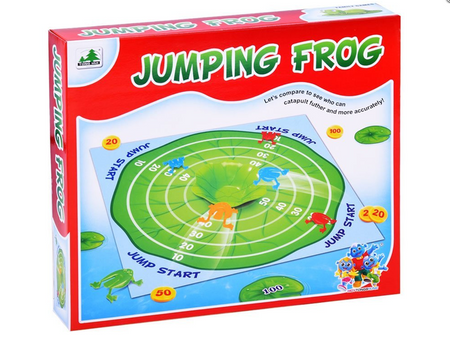 Rodzinna gra zręcznościowa żabki pchełki