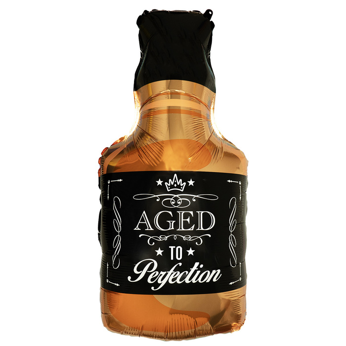 Butelka Whisky balon foliowy (Age to Perfection) 70 cm