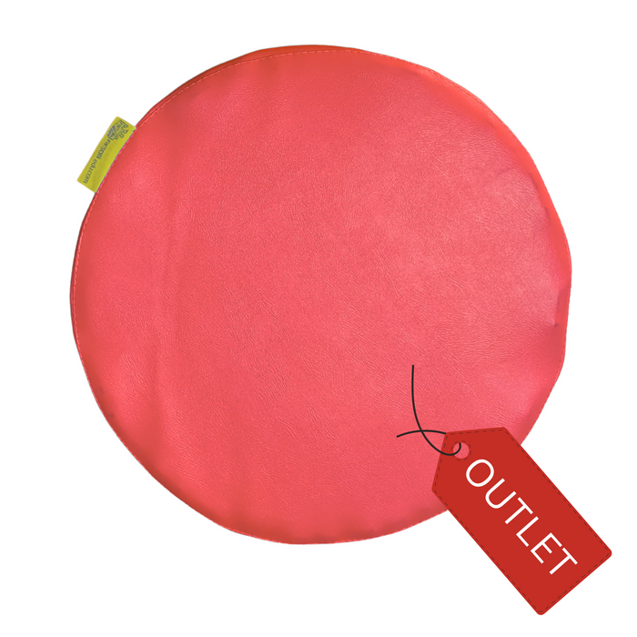 Poduszka EKOSKÓRA 3 cm niebieska 1 sztuka AKSON - OUTLET - produkt  powystawowy