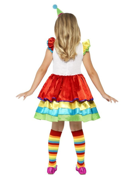 Strój dla dziewczynki Klauninka Deluxe