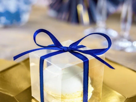 Tasiemka satynowa WSTĄŻKA dekoracyjna 25m szerokość 6mm